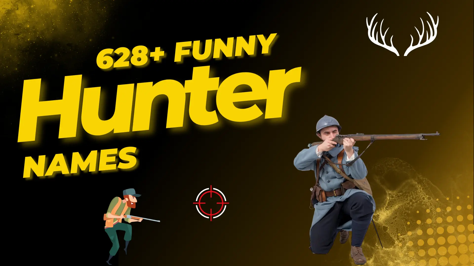 351+ Funny Hunter Names + AI Generator