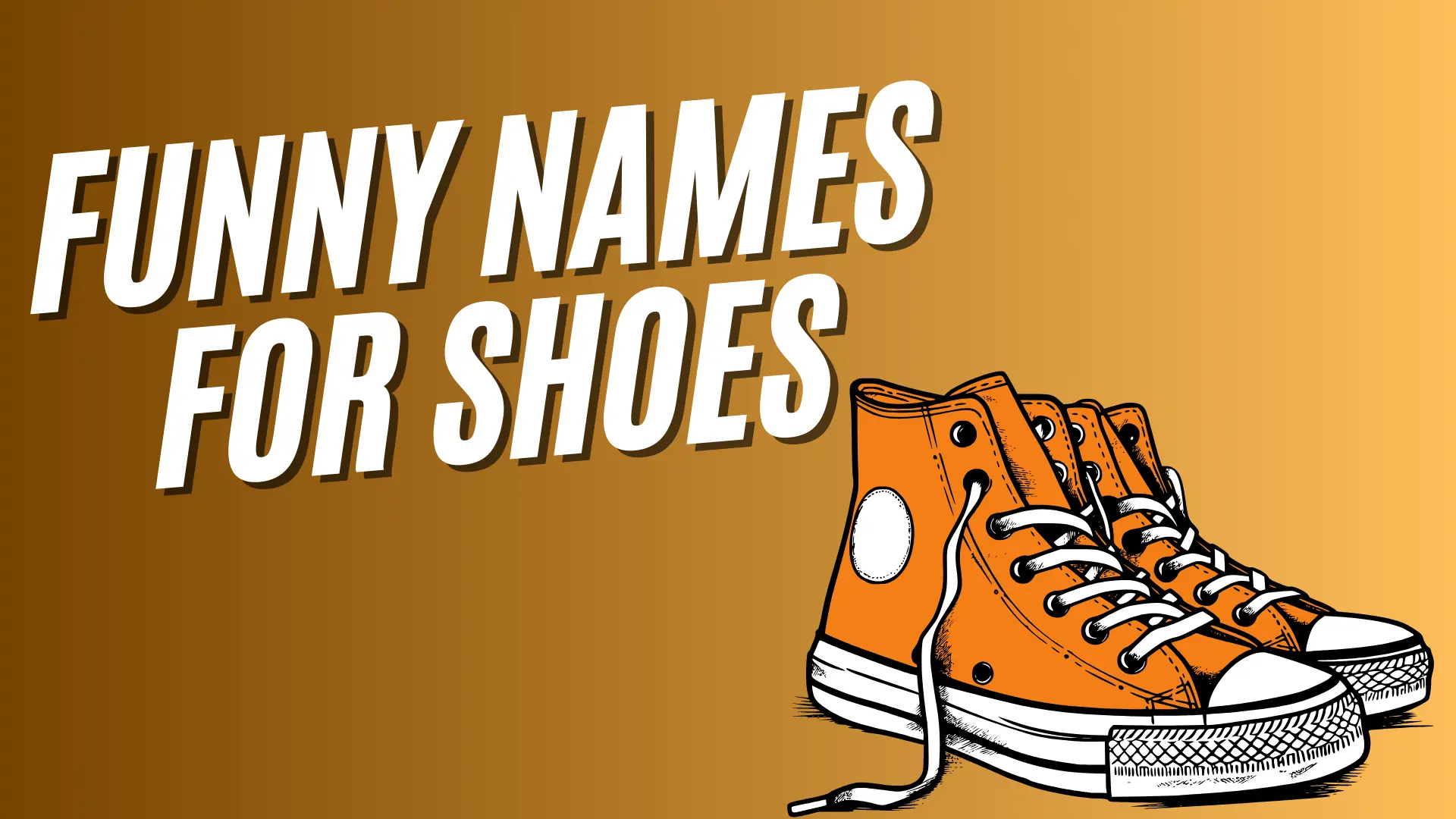 417+ Funny Names for Shoes + AI Generator