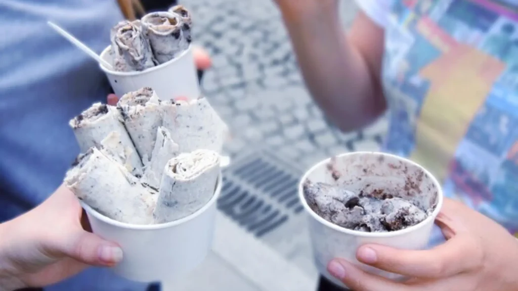 Funny Rolled Ice Cream Shop Names